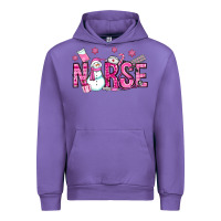 Tulip nurse pink christmas Urban Hoodie - OliviaCreatesArt