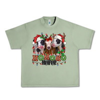 Oil Green ho ho ho heifer christmas heifers Urban Heavy Tee - Jasminsmagicworld