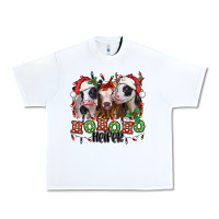 White ho ho ho heifer christmas heifers Urban Heavy Tee - Jasminsmagicworld