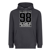 Smoke Made in 98 22 Years Of Awesomeness Heavyweight Hoodie - Bettercallsaul