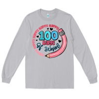 Moon Dust happy 100 days of school Long Sleeve Tee - MaliasSmallBusiness