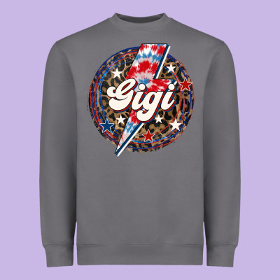 Western Gigi Patriotic Heavyweight Sweatshirt Designed By Lillyallendesigns
