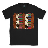 Black serape cowhide  brushstroke Classic Tee - AdoDesignShop