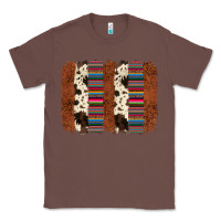 Chestnut serape cowhide  brushstroke Classic Tee - AdoDesignShop