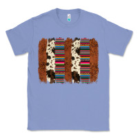 Colony Blue serape cowhide  brushstroke Classic Tee - AdoDesignShop