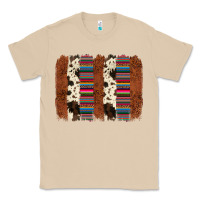 Mushroom serape cowhide  brushstroke Classic Tee - AdoDesignShop