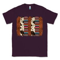 Plum serape cowhide  brushstroke Classic Tee - AdoDesignShop
