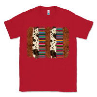 Red serape cowhide  brushstroke Classic Tee - AdoDesignShop