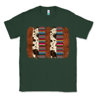 Sports Green serape cowhide  brushstroke Classic Tee - AdoDesignShop
