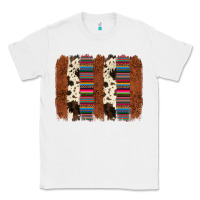 White serape cowhide  brushstroke Classic Tee - AdoDesignShop