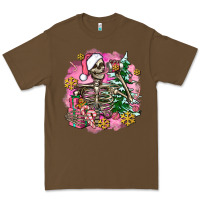 Cacao pink coffee gifts christmas skeleton coffee Premium Tee - AdoDesignShop