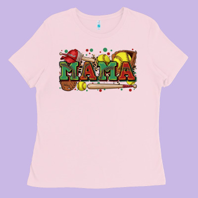 Mama Softball Ladies Tee Designed By Zillion Design Studio