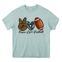 Arona peace love football Heavy Core Tee - RanaPortraitStore