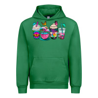Emerald tie dye coffee cups Urban Hoodie - OliviaCreatesArt