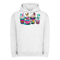 Pigment Lunar Rock tie dye coffee cups Urban Hoodie - OliviaCreatesArt