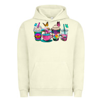 Pigment Pistachio tie dye coffee cups Urban Hoodie - OliviaCreatesArt