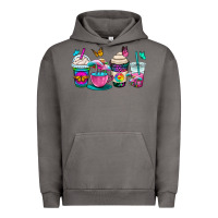 Tie Dye Coffee Cups Urban Hoodie | Teevron
