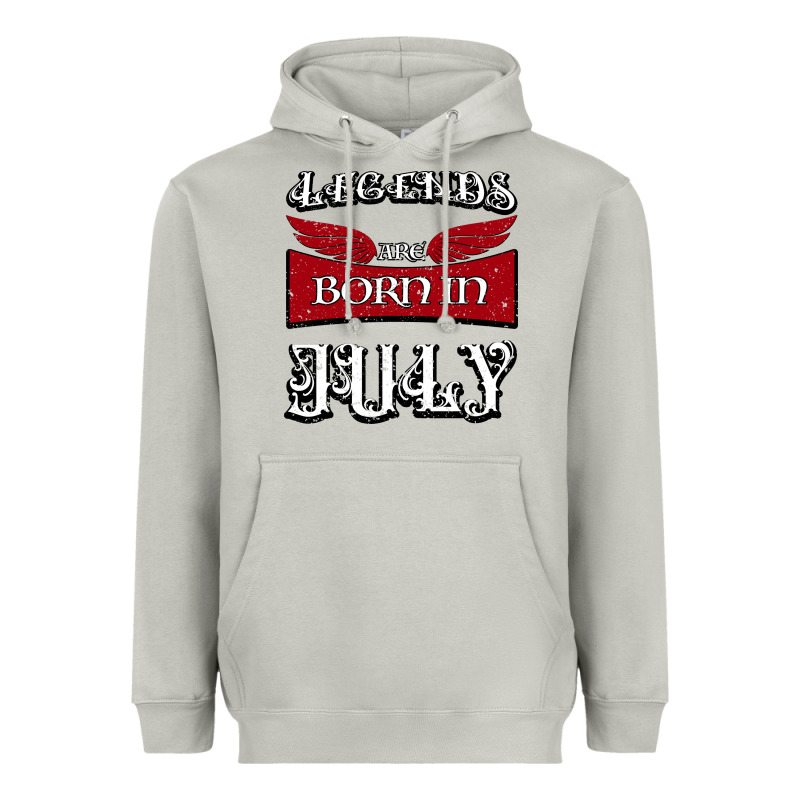 Legends Are Born In July Heavyweight Hoodie by Bettercallsaul | Teevron