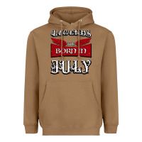 Toasted Coconut Legends are born in July Heavyweight Hoodie - Bettercallsaul