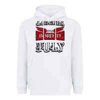 White Legends are born in July Heavyweight Hoodie - Bettercallsaul