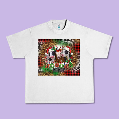 Ho Ho Ho Heifer Christmas Heifers Urban Heavy Tee Designed By Jasminsmagicworld