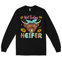 Black heifer Long Sleeve Tee - MaliasSmallBusiness