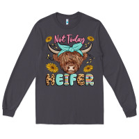Smoke heifer Long Sleeve Tee - MaliasSmallBusiness