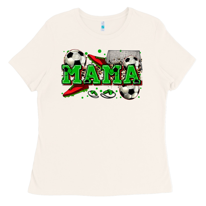 Mama Soccer Ladies Tee by Zillion Design Studio | Teevron