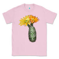 Bubblegum Pink texas rainbow cactus Classic Tee - LillyAllenDesigns