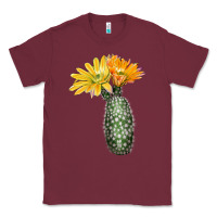 Burgundy texas rainbow cactus Classic Tee - LillyAllenDesigns