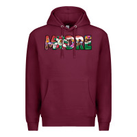 Burgundy mexican flag sunflower madre Premium Hoodie - JahusDesignShop