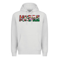 Dove Grey mexican flag sunflower madre Premium Hoodie - JahusDesignShop