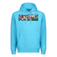 Ocean Blue mexican flag sunflower madre Premium Hoodie - JahusDesignShop