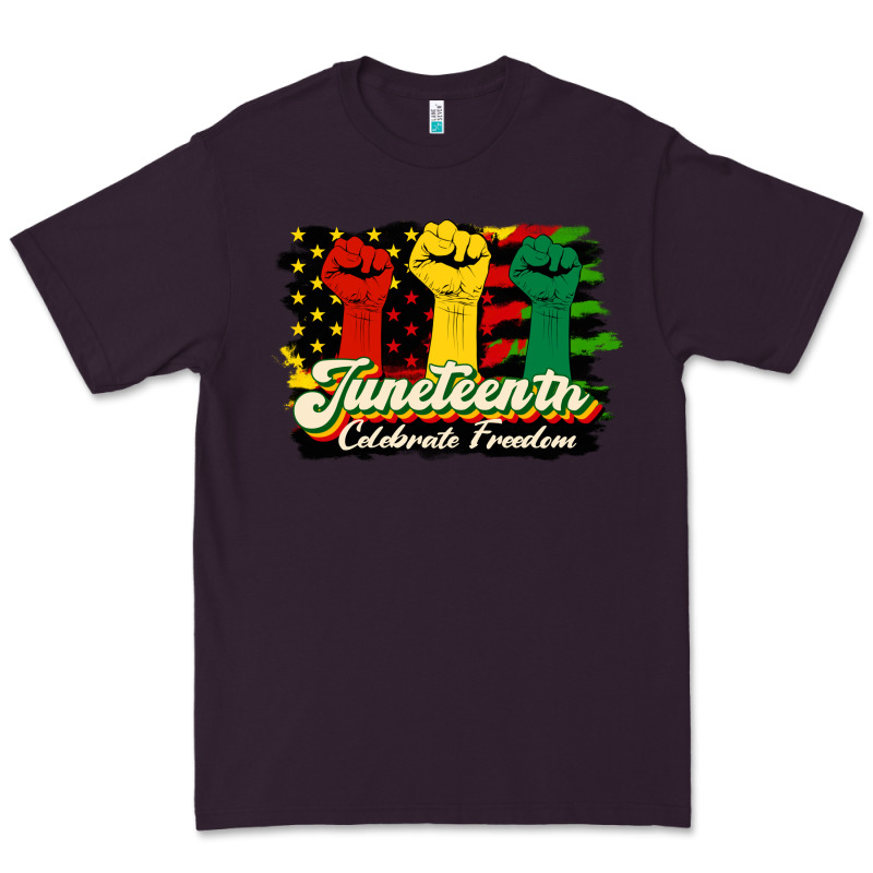 Juneteenth Celebrate Freedom Premium Tee by HRA Design Shop | Teevron