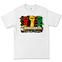 White juneteenth celebrate freedom Premium Tee - HRA Design Shop