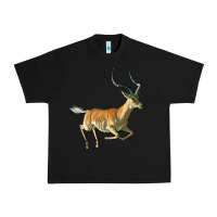 Impala Antelope Illustrations Urban Heavy Tee | Teevron