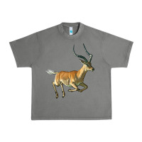 Tornado Impala Antelope Illustrations Urban Heavy Tee - LillyAllenDesigns