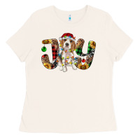 Bone beagle christmas joy Ladies Tee - RanaPortraitStore