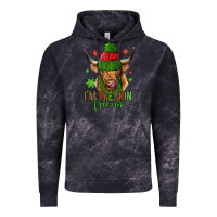 Cloud Black i'm freakin freezin christmas long haired cow Vintage Hoodie - Jasminsmagicworld