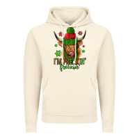 Vintage Artic i'm freakin freezin christmas long haired cow Vintage Hoodie - Jasminsmagicworld