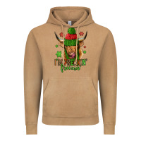 Vintage Camel i'm freakin freezin christmas long haired cow Vintage Hoodie - Jasminsmagicworld