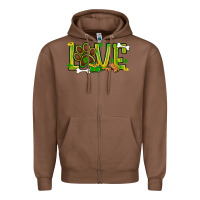 Chestnut St. Patrick's Day love dog paw Zipper Hoodie - BundleAndBundleShop