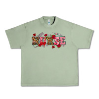 Oil Green valentines day nurse Urban Heavy Tee - NancyCooperArtShop