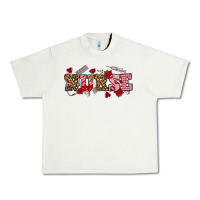 Pistachio valentines day nurse Urban Heavy Tee - NancyCooperArtShop