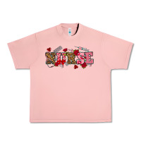 Salmon valentines day nurse Urban Heavy Tee - NancyCooperArtShop