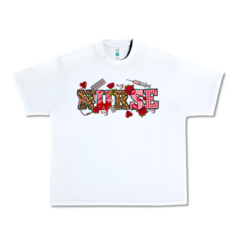 Valentines Day Nurse Urban Heavy Tee by NancyCooperArtShop | Teevron