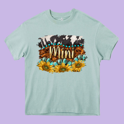 Western Mini Heavy Core Tee Designed By Barkaloodesign