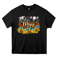 Black western mini Heavy Core Tee - BarkalooDesign