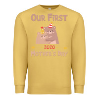 Antique Gold Our First Mother's Day Premium Sweatshirt - Bettercallsaul