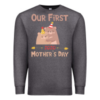 Charcoal Heather Our First Mother's Day Premium Sweatshirt - Bettercallsaul
